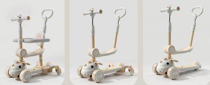 T6-03   children's  scooter， multifunctional model